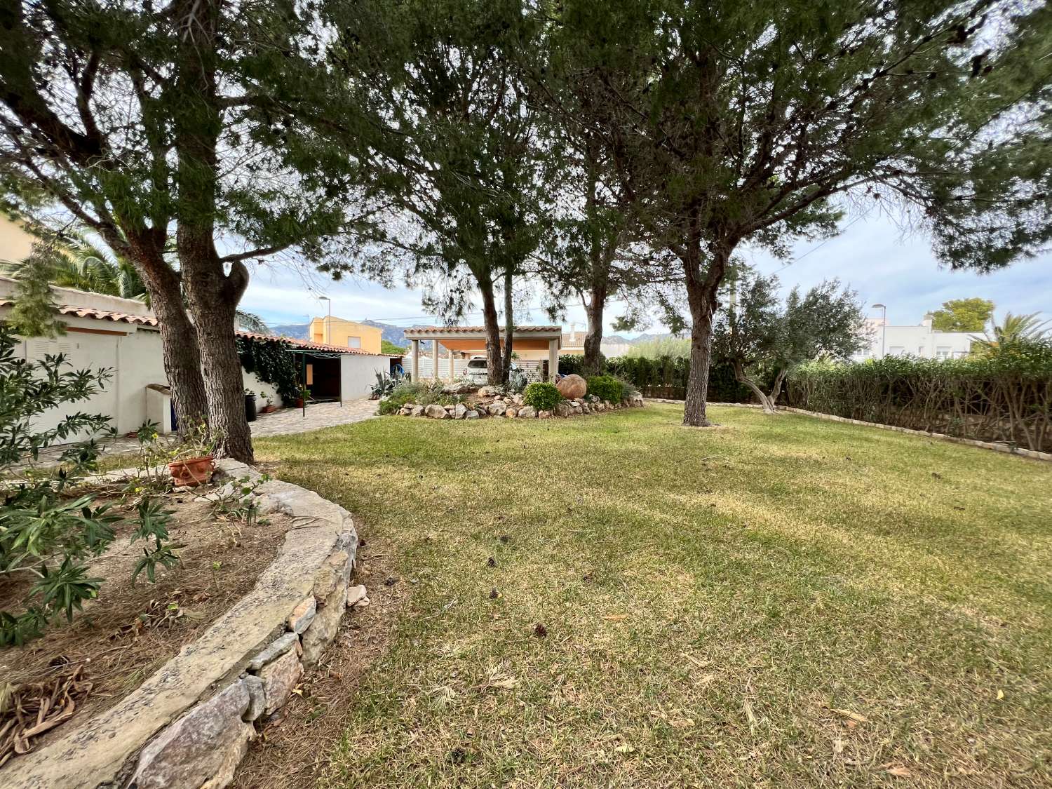 Two houses on a large plot