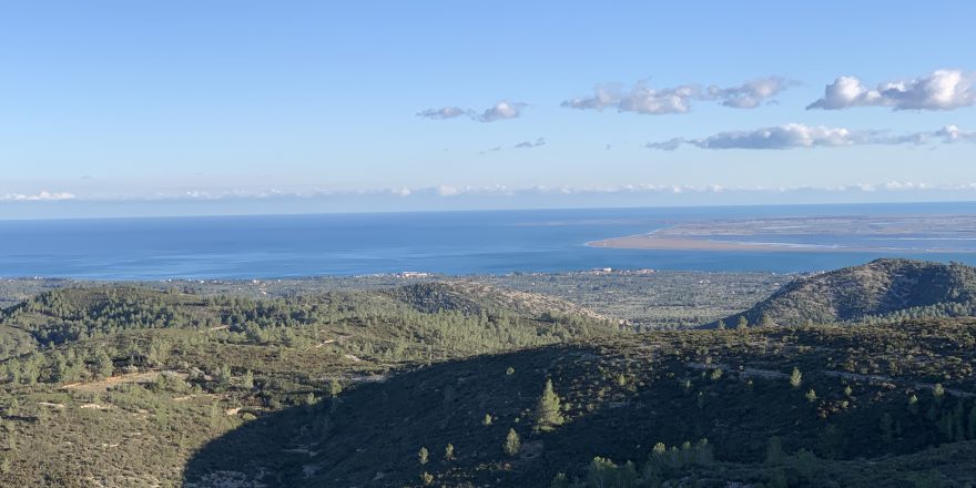 Belle masía avec vue à 360º